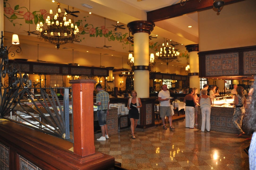 Teil des Buffet´s Hotel Riu Tequila
