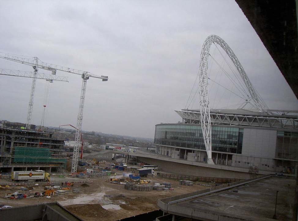Blick aus dem Fenster Hotel Holiday Inn London Wembley
