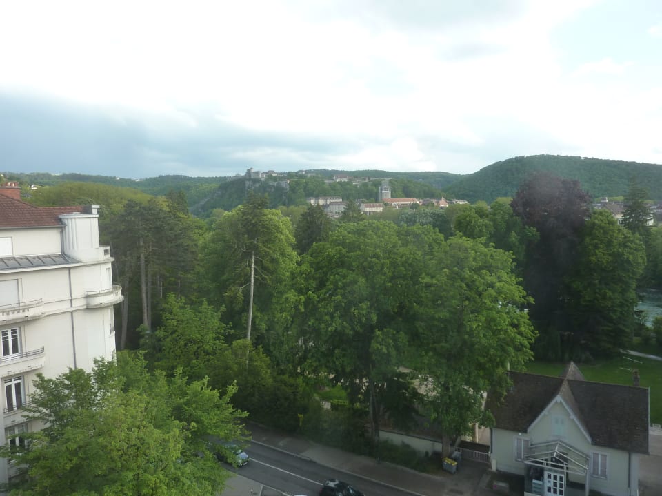 Ausblick Hotel Mercure Besancon Parc Micaud