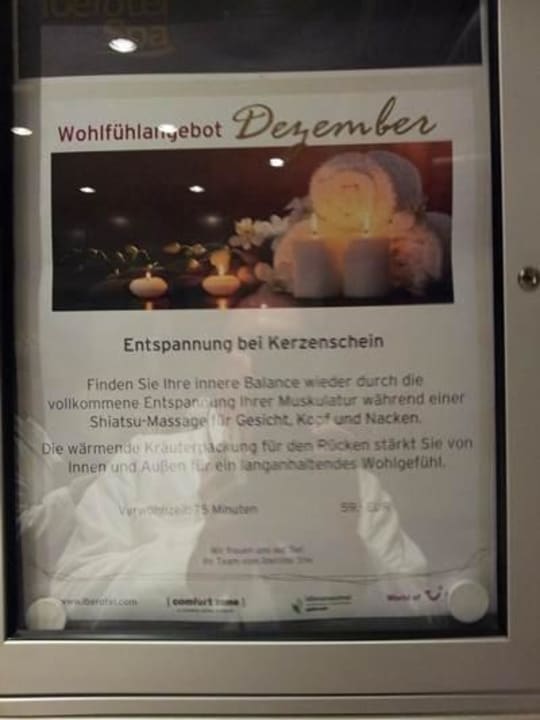 Wellnessangebot war super Seehotel Fleesensee