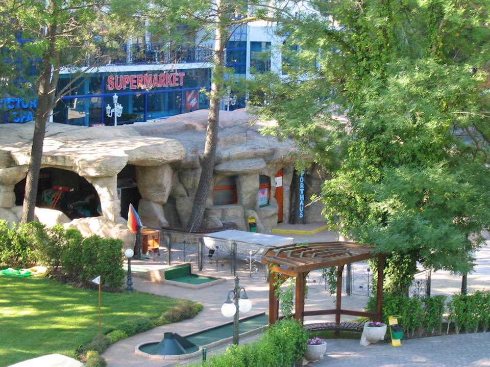 Blick vom Balkon DAS Club Hotel Sunny Beach