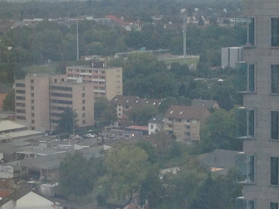 Ausblick Radisson Blu Hotel Frankfurt