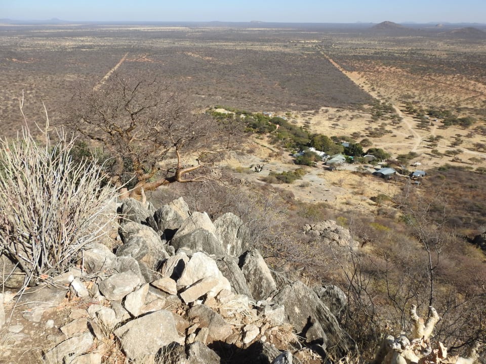 Sicht vom Hausberg Weaver's Rock Guest Farm