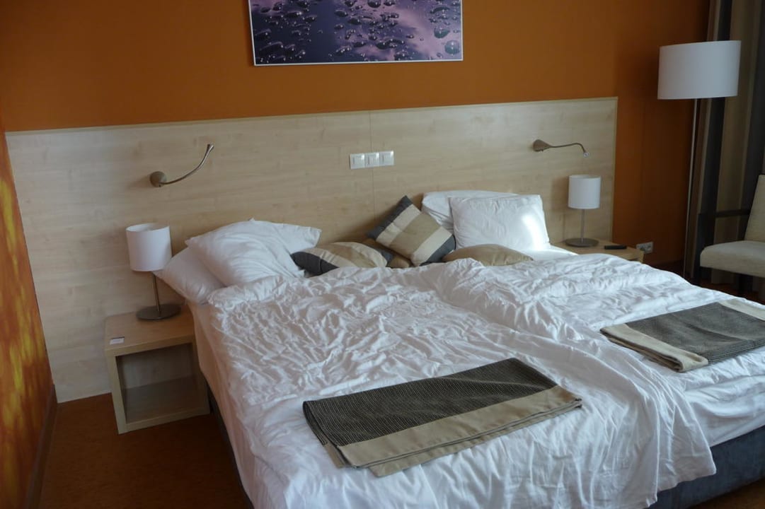 Das Bett Aquapalace Hotel Prague