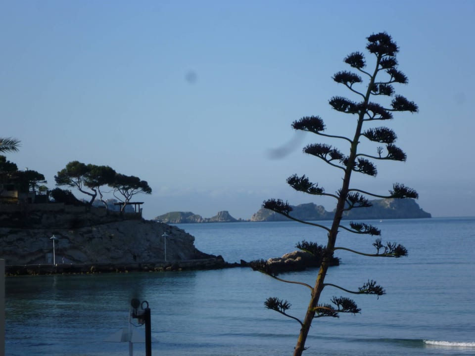 Blick vom Hotelrestaurant Pension Maria Eugenia