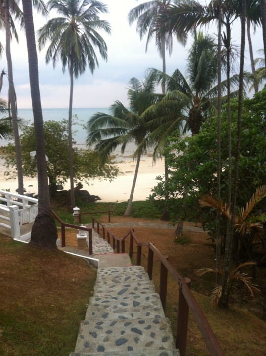Strandtreppe Cape Panwa Hotel