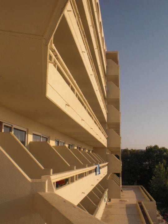Blick vom Balkon Olympos Beach Hotel