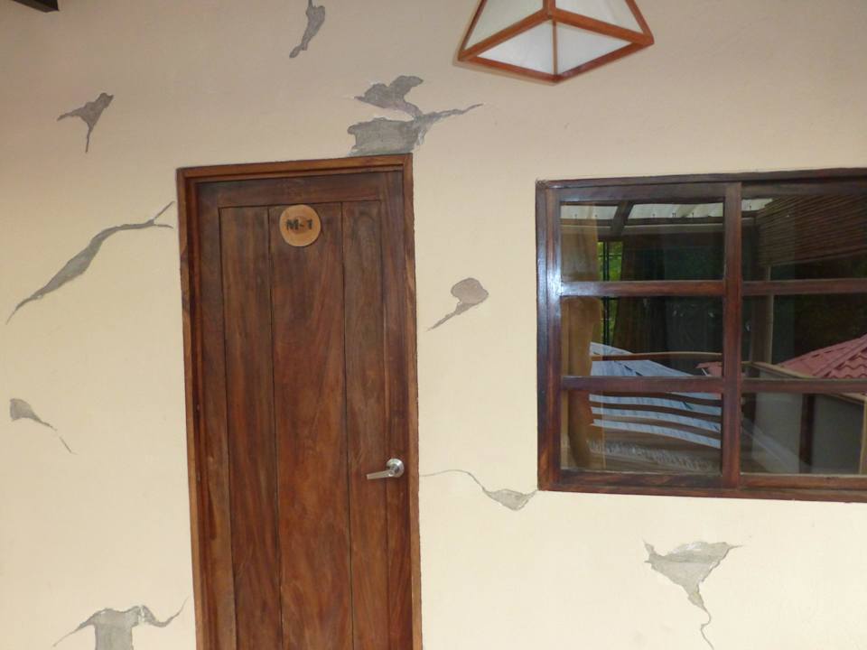 Eingang ins Zimmer M 1 Roca Sunzal Resort