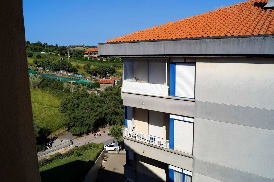 Blick vom Fenster nach aussen  Hotel Talasoterapia Zelai
