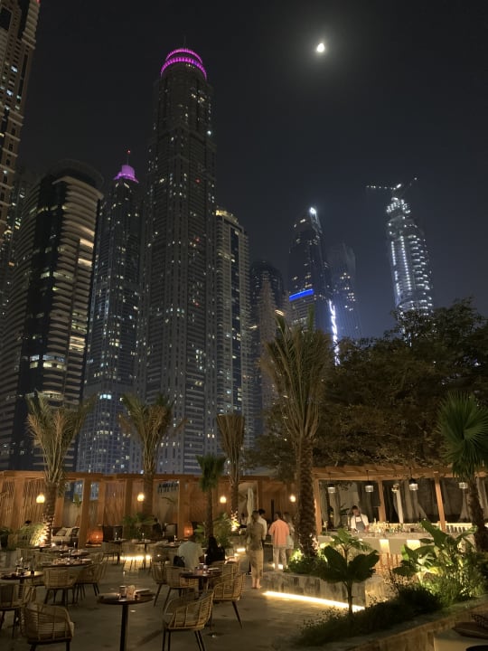 Ausblick Le Meridien Mina Seyahi Beach Resort & Waterpark