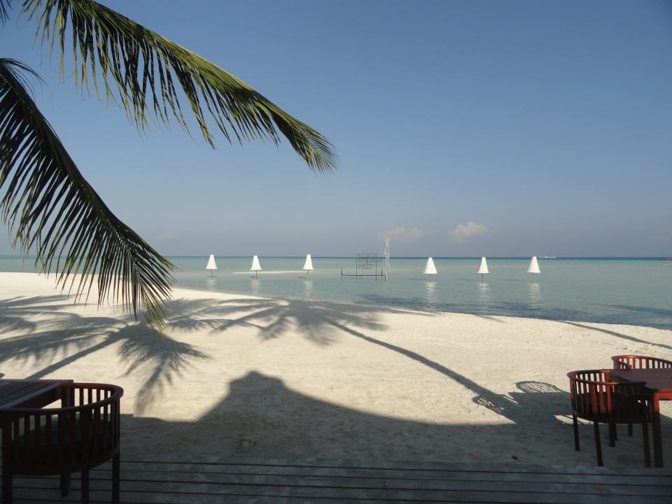 Blick vom Restaurant Cinnamon Hakuraa Huraa Maldives
