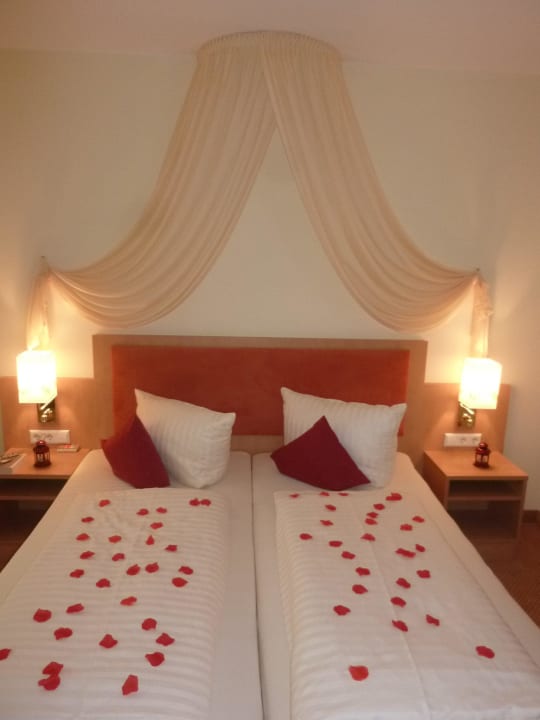 Bestelltes dekoriertes Zimmer & Pralinen (Nr.111) Moselhotel Hähn