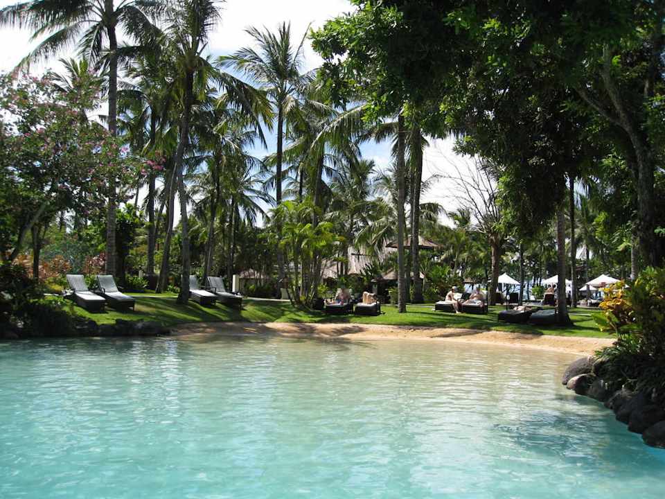 Lagune mit Sandstrand The Laguna A Luxury Collection Resort & Spa