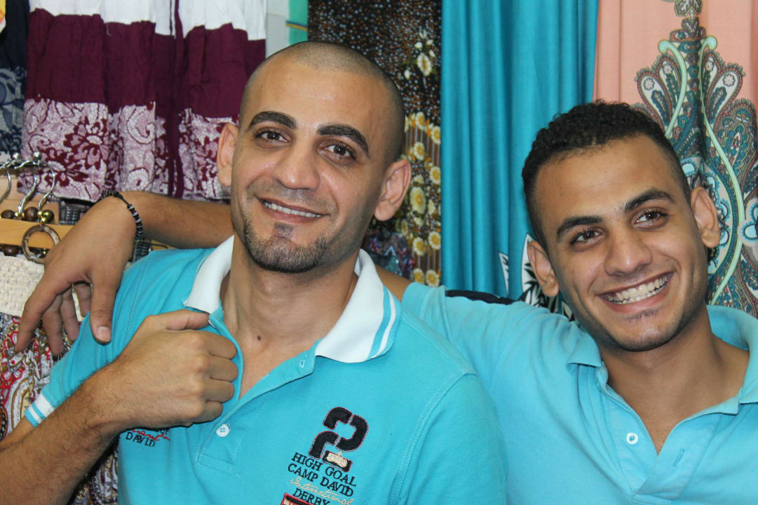 Die Händler sind immer sehr nett Pickalbatros Alf Leila Wa Leila Resort - Neverland Hurghada