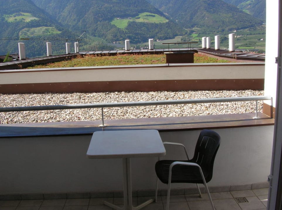 Das war unser "Traumblick". Hotel Belvedere