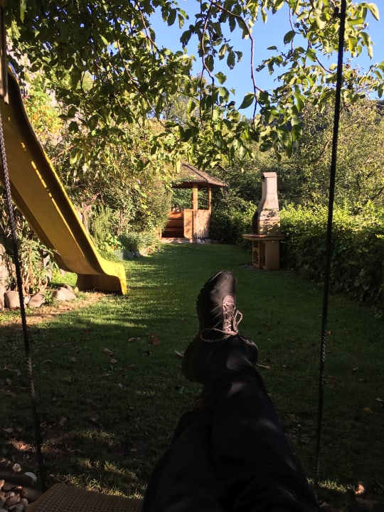 Gartenanlage Sonnleiten Dolomiten Residence