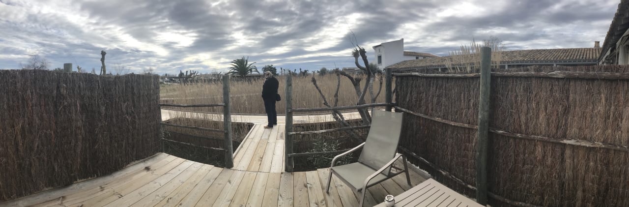 Gartenanlage Hotel Les Arnelles