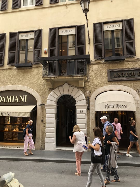 Außenansicht Hotel Inn at the Spanish Steps