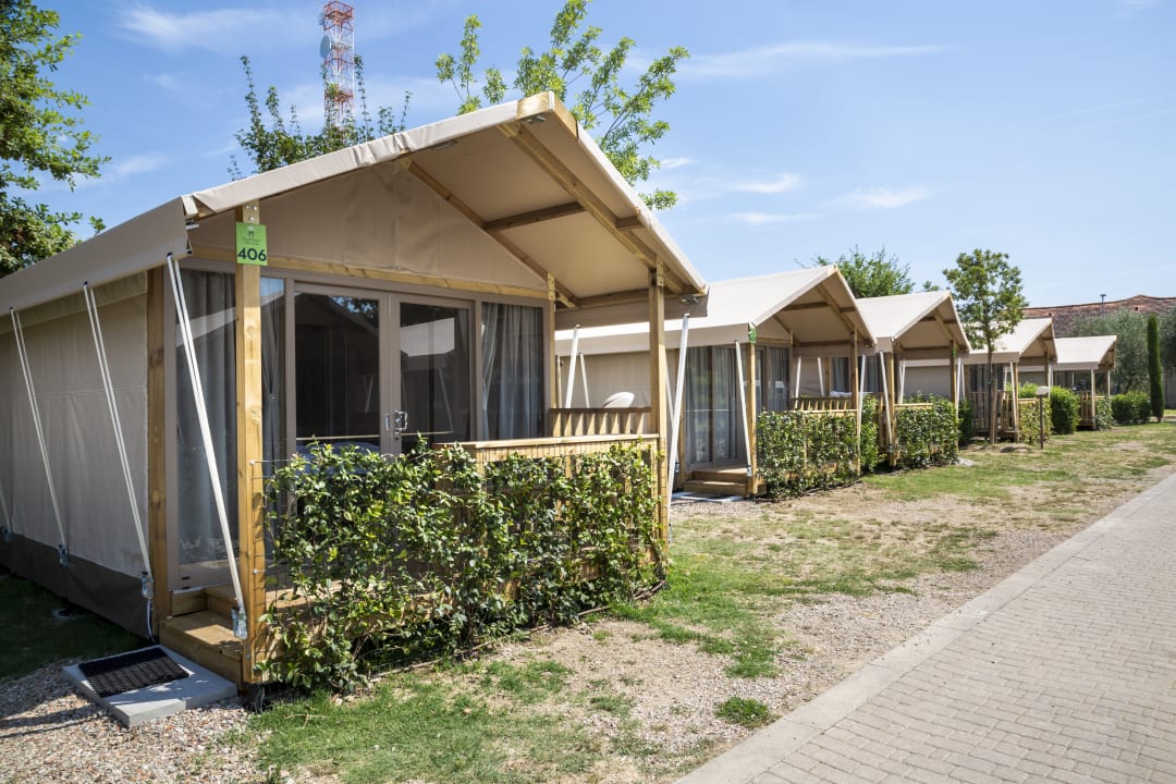 Außenansicht hu Firenze Camping in Town