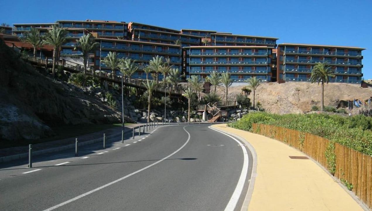 From the road Salobre Hotel Resort & Serenity