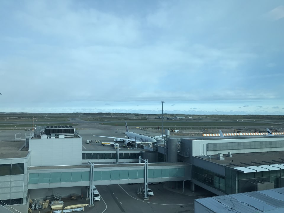 Ausblick Hilton Helsinki Airport