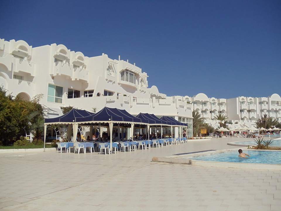 Außenbereich Restaurant Hotel Bravo Djerba
