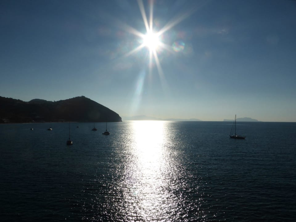 Aussicht vom Balkon Richtung Capri Miramare Sea Resort & Spa