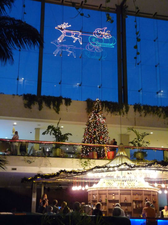 Christmas lights Hotel Grand Teguise Playa