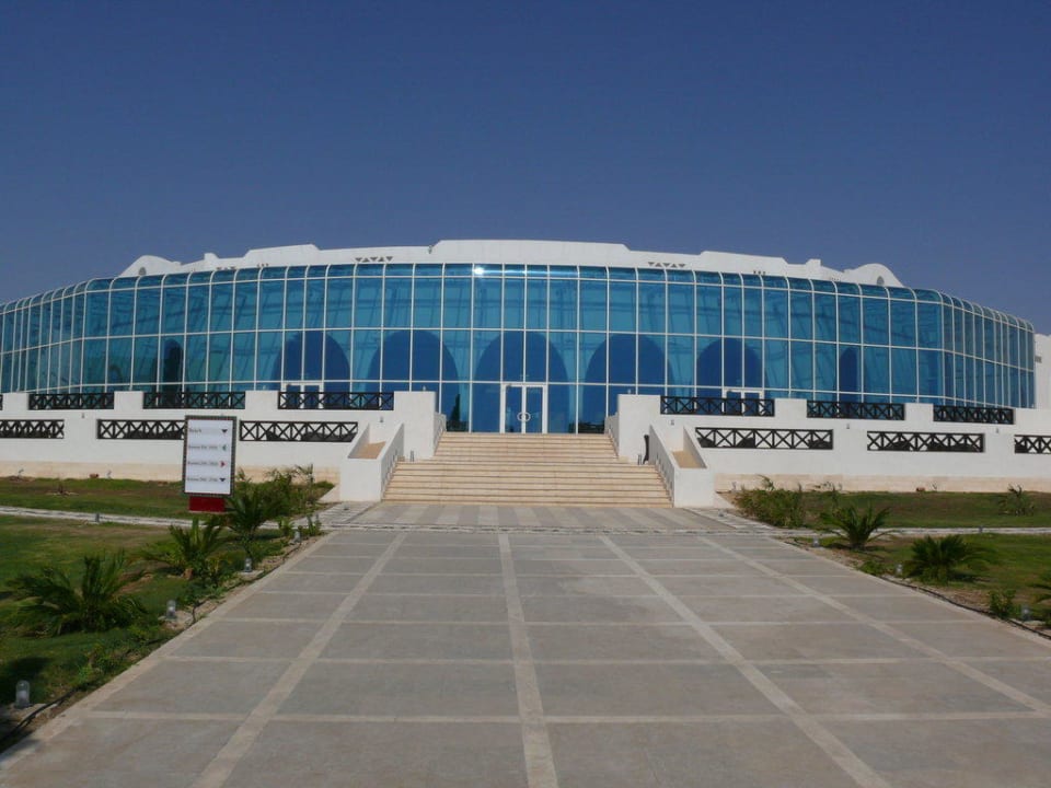 Das Hauptgebäude Hilton Marsa Alam Nubian Resort
