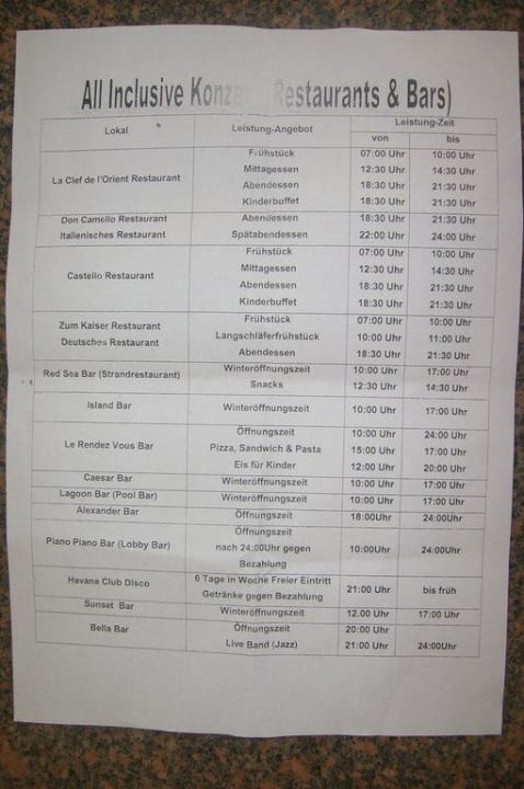 Restaurants & Bars Pickalbatros Dana Beach Resort - Hurghada