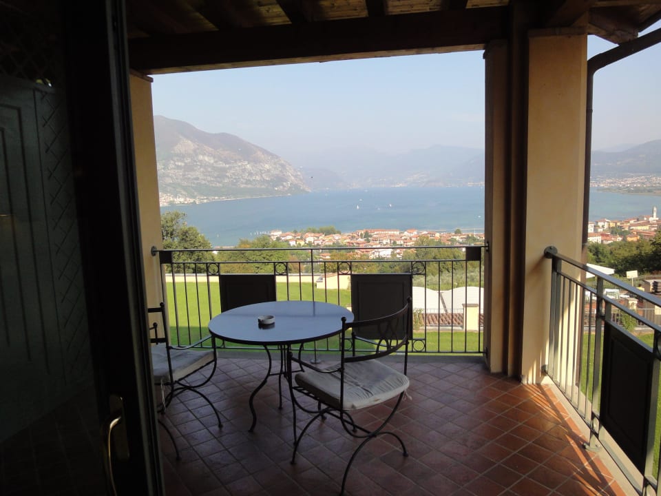 Blick vom Balkon Hotel Relais Mirabella