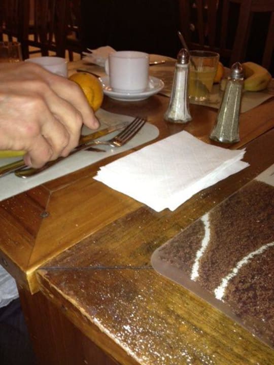 Frühstückstisch db San Antonio Hotel + Spa