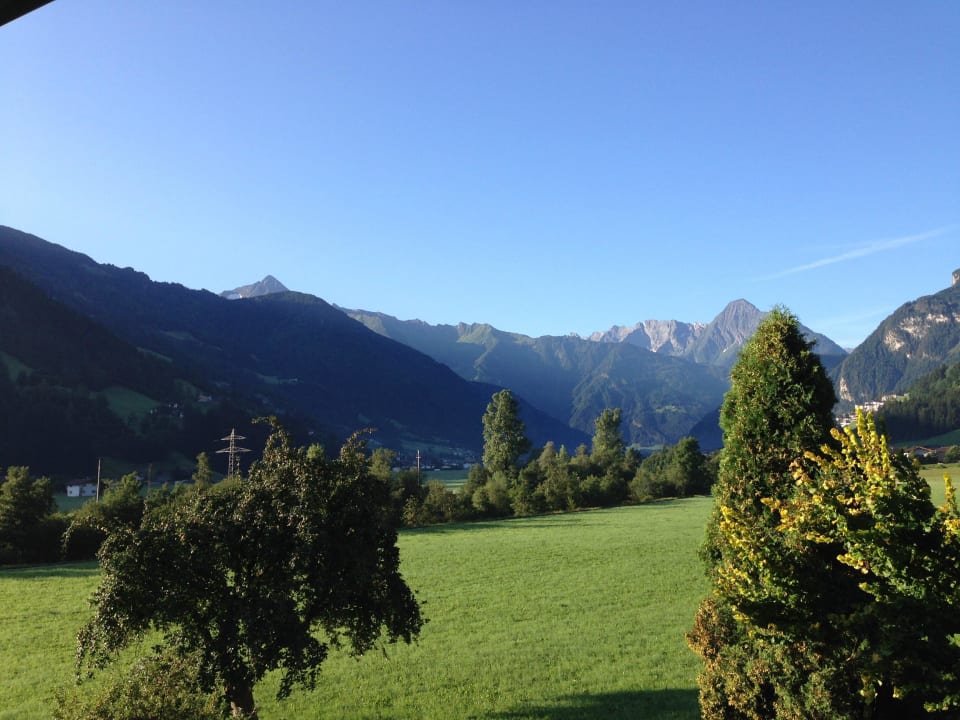 Blick vom Balkon Gasthof Metzgerwirt