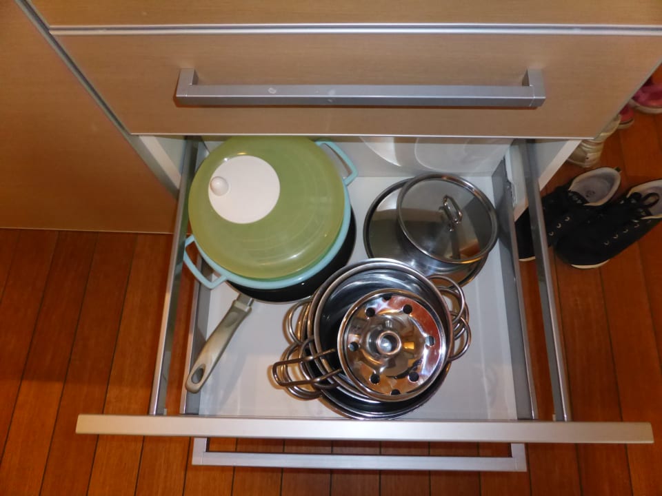 Ausstattung Küchenzeile in der Suite 534 Bibione Palace