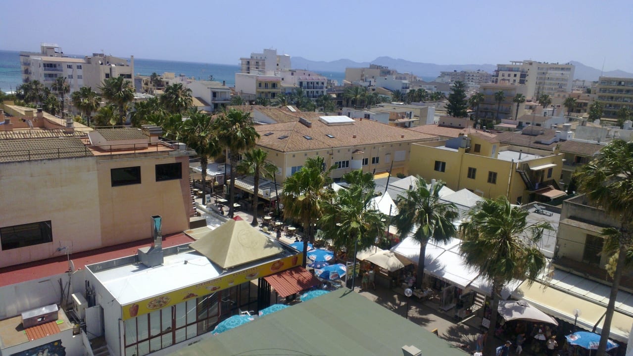 Aussicht vom Balkon Grupotel Farrutx
