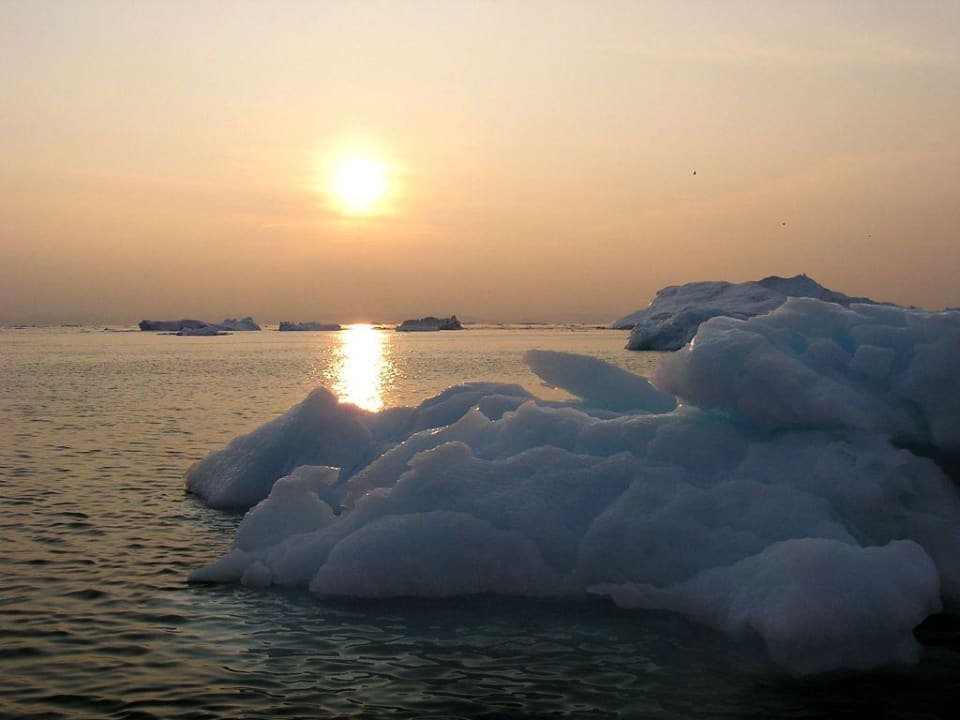 Mitternacht im Juli Hotel Icefjord