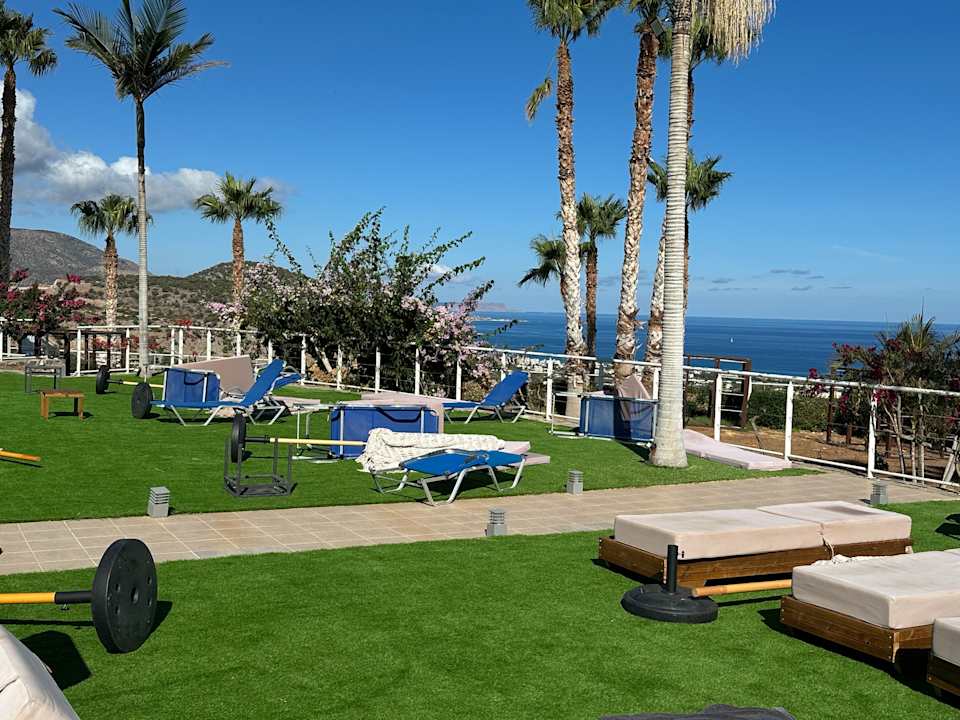 Pool The Noverian Scenic Crete 5 Star Hilltop Villa Resort & Spa