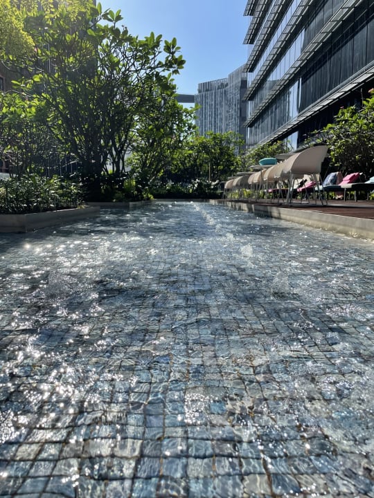 Gartenanlage Sofitel Singapore City Centre