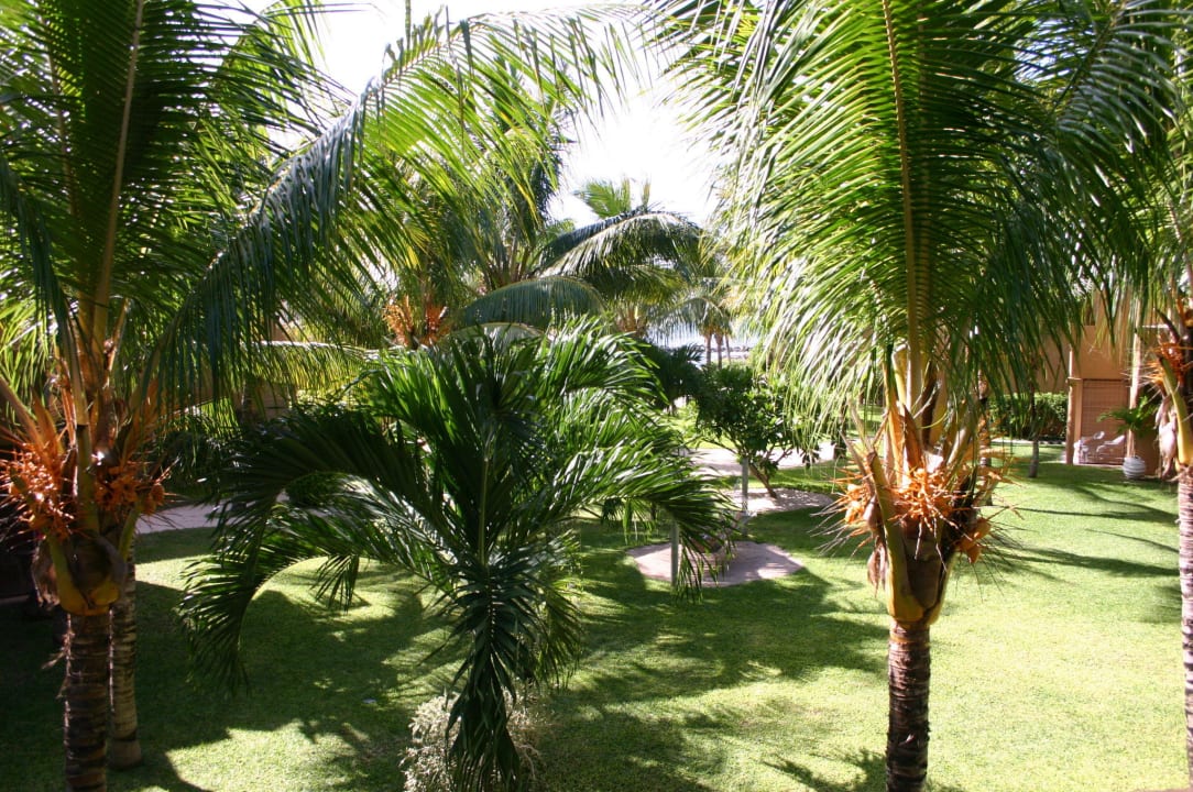 Blick aus unserem Zimmer Veranda Pointe aux Biches Hotel