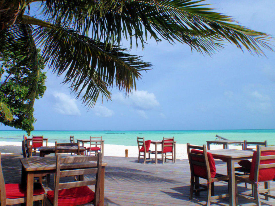 Terrasse des Maalan Restaurants Meeru Maldives Resort Island
