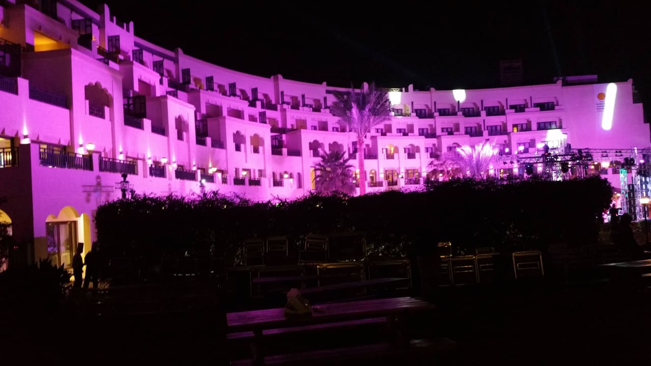 Hotel von hinten Steigenberger ALDAU Beach Hotel