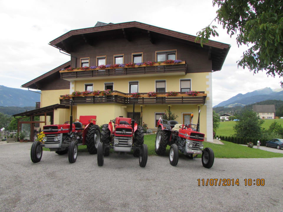 Oldtimer-Traktor Urlaub in Seeboden Pension Guggenbichler