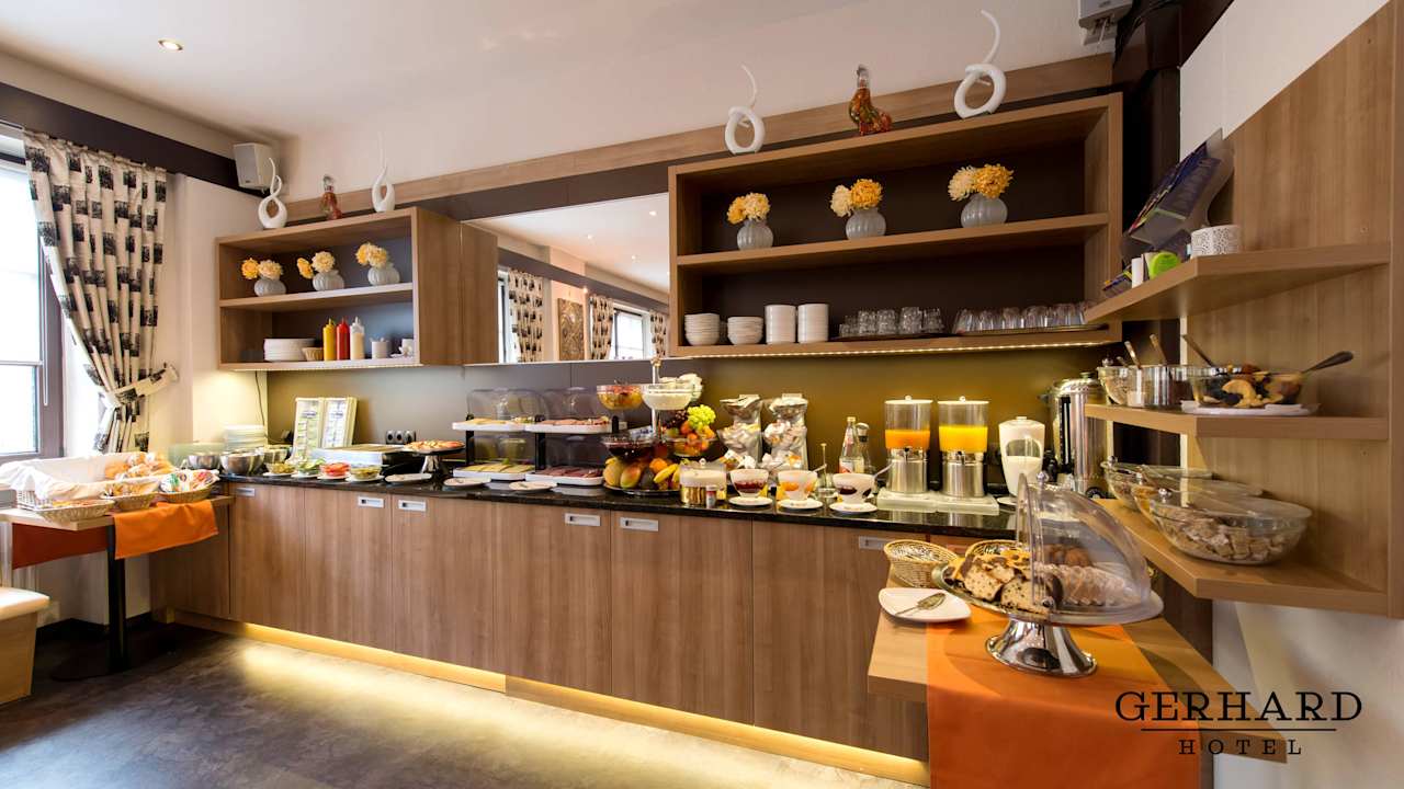 Frühstücksraum Hotel Gerhard