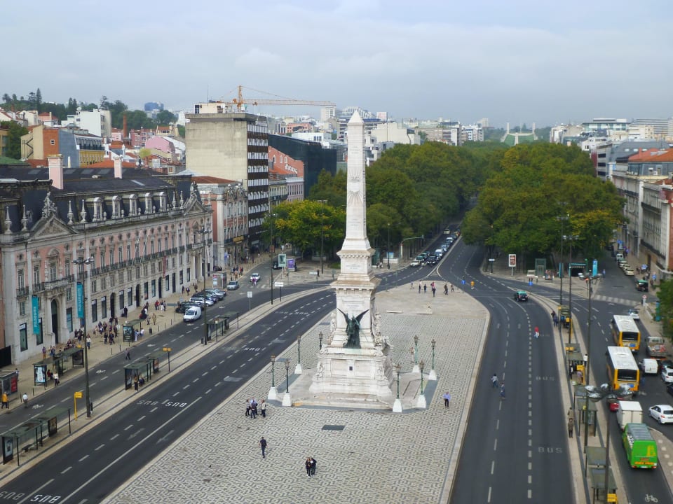 ... von der Hotelterrasse Hotel Altis Avenida