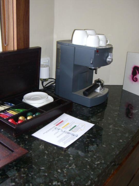 Espressomaschine Shangri-La Le Touessrok Mauritius