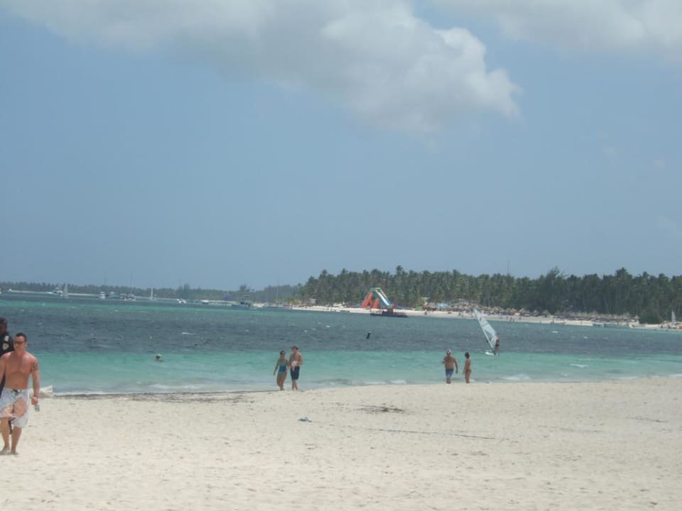 Blick über die Bucht Dreams Royal Beach Punta Cana
