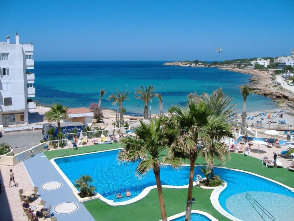 Blick aus unserem Hotelzimmer Hotel-Apartamentos Blau Parc