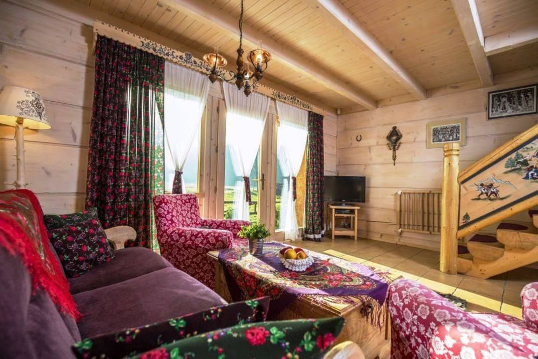 Domek regionalny - salon Ferienhaus Tajgolka