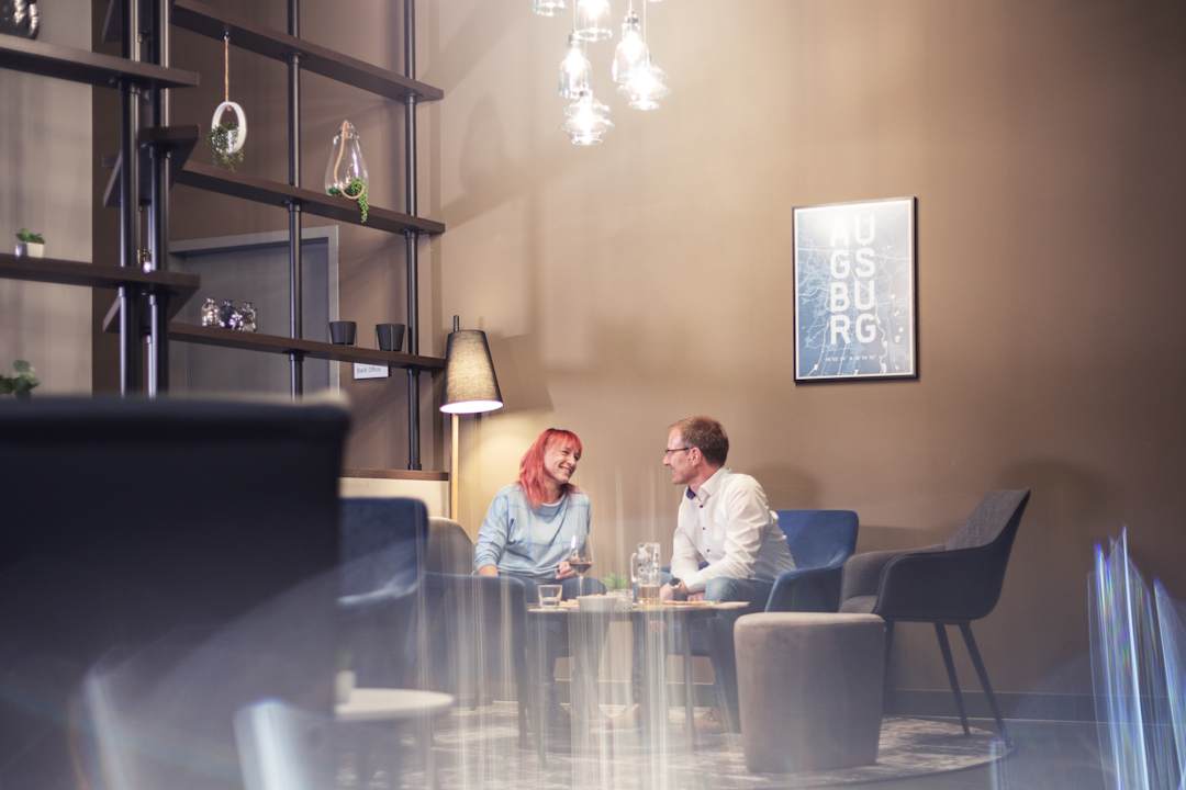 Lobby Garner Hotel Augsburg Nord