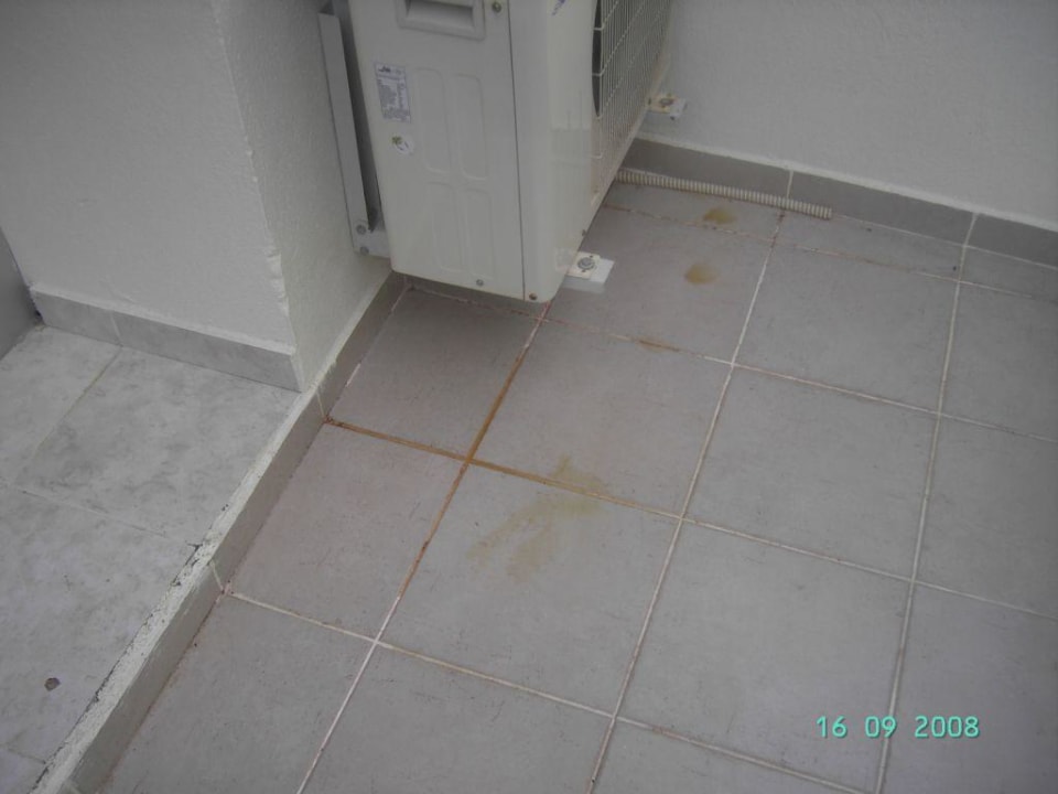 Laute Klima direkt im sauberen Balkon Turunc Resort Hotel